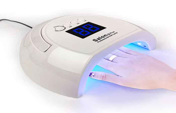 Small Size Sunlight Touch Control USB UV/LED Nail Lamp Dryer with 10 PCS Lights