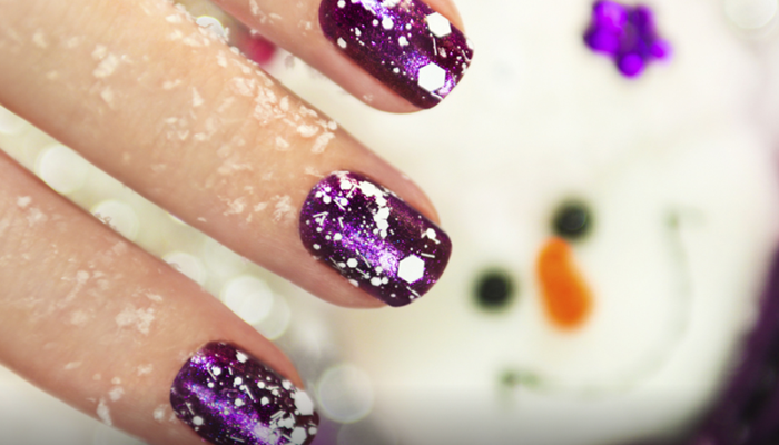 Winter nail art: ideas and inspirations