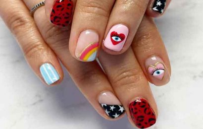 The matching mismatched manicure: top or flop?