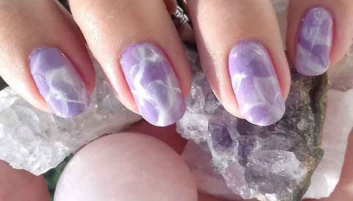 Geode Nails, the new gem-like manicure