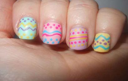 Nail art: Easter and pastels