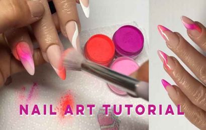 What materials should be used to apply pigments on nails?